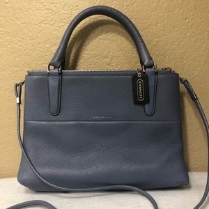 Coach Handbag Purse - Indigo Blue